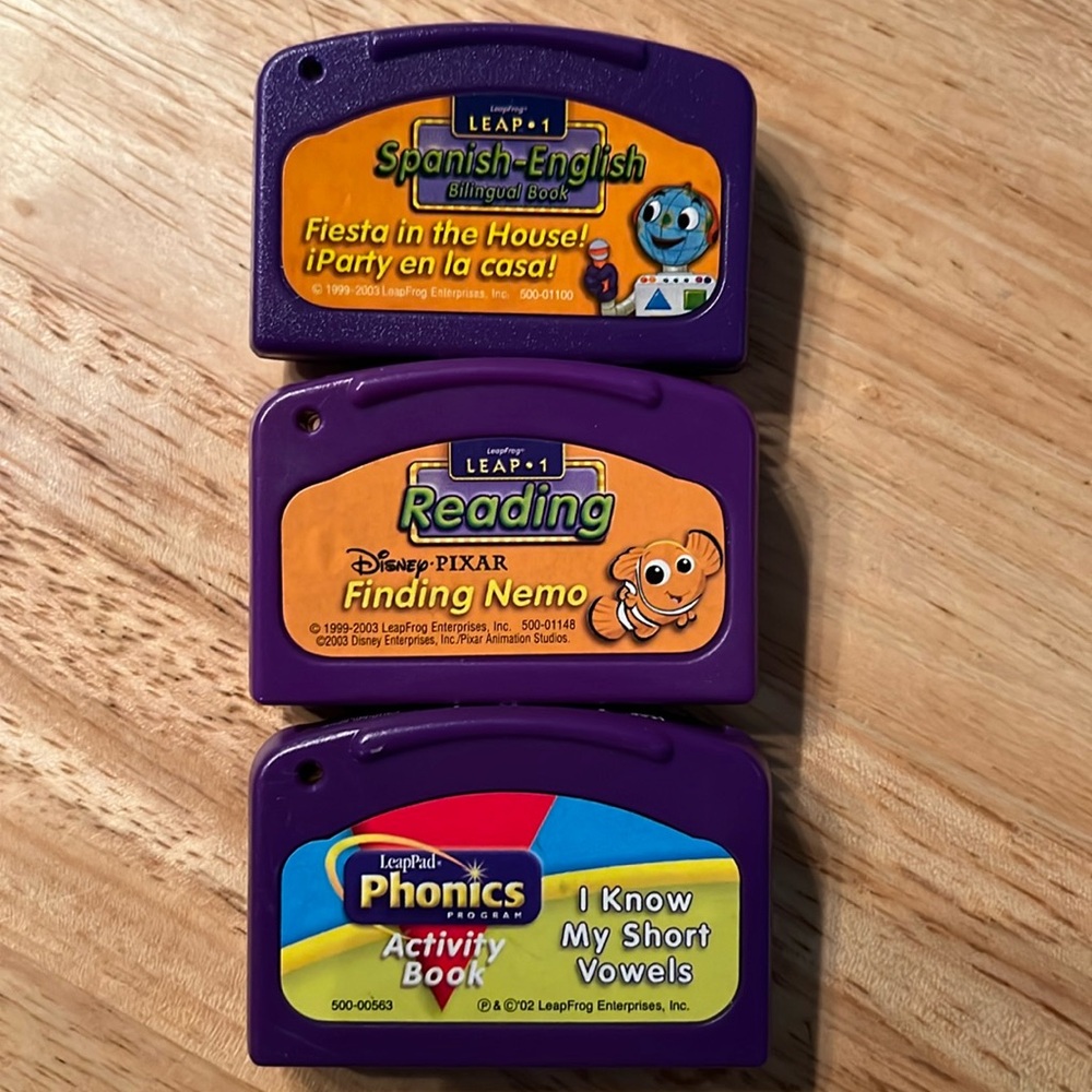 LeapPad Learning System cartridges